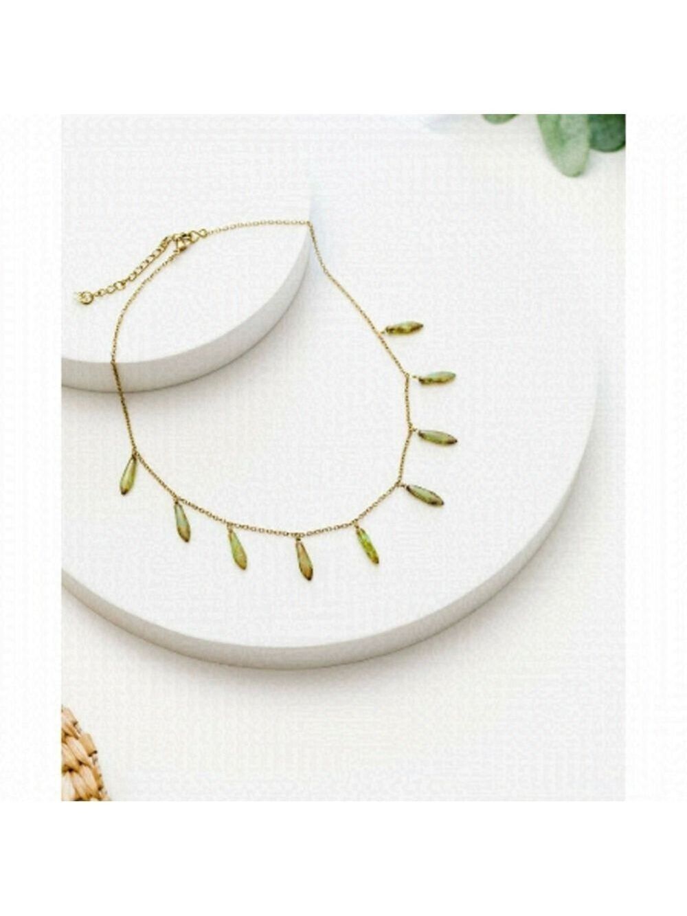 Purpose Jewelry Watercolor Necklace Handmade by Trafficking Rescued Women